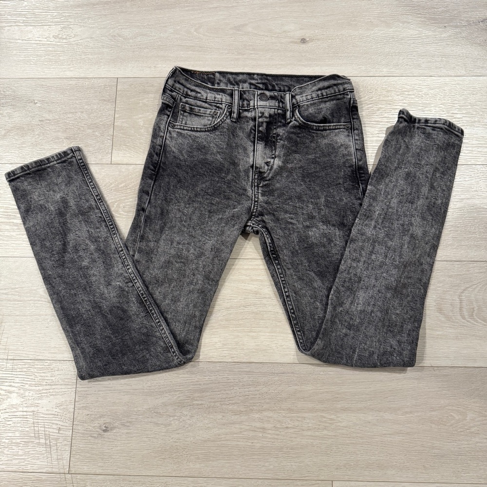 Levi’s 510 Grey Faded Jeans Bottoms Men Unisex 29x32